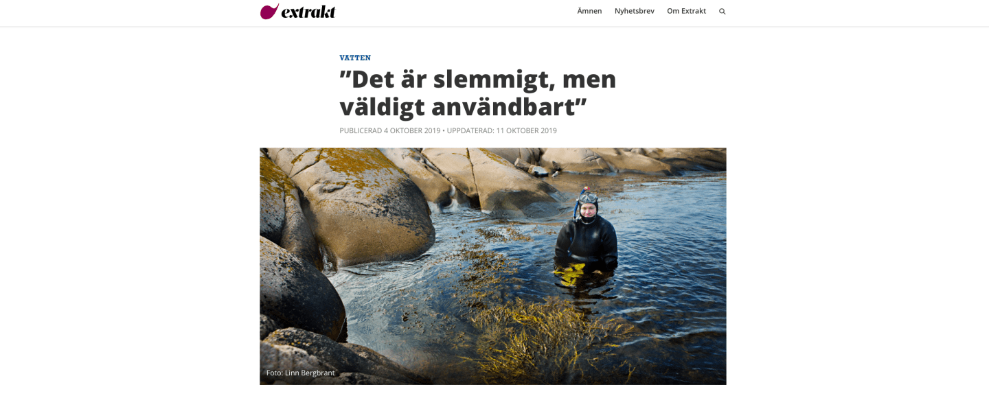 Photo Linn Bergbrandt extrakt.se